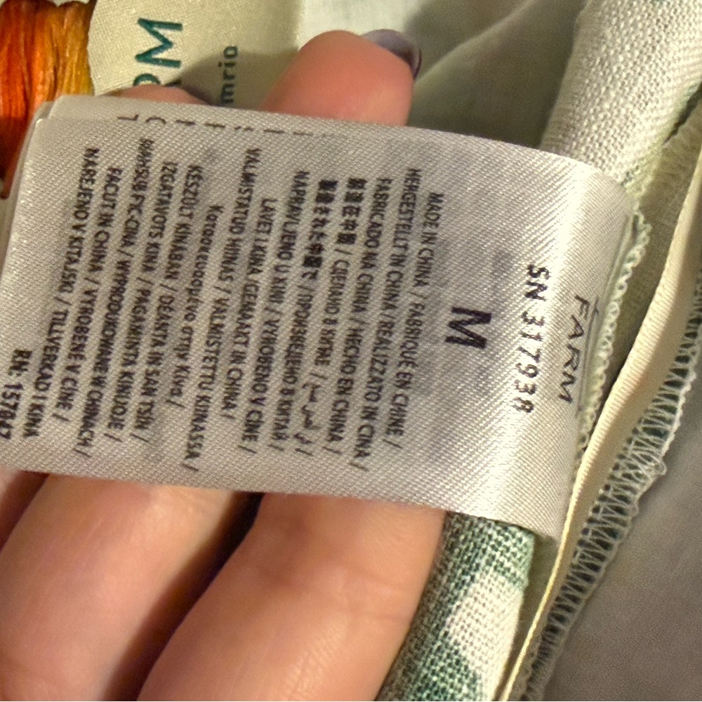 Farm Rio Linen Pants - Picture 6 of 7